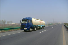 中国重汽 斯太尔王 290马力 8X4 粉粒物料车(凌宇牌)(CLY5319GFL)