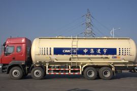 东风柳汽底盘&nbsp;粉粒物料运输车外观图片