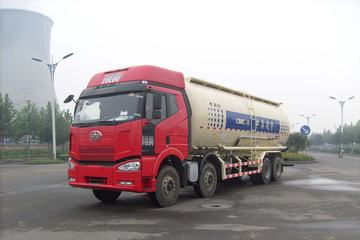 青岛解放 J6 350马力 8X4 粉粒物料车(中集牌)(ZJV5312GFLLY2)