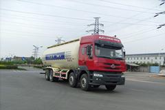 东风柳汽 霸龙507 340马力 8X4 粉粒物料车(中集牌)(ZJV5316GFLLY3)