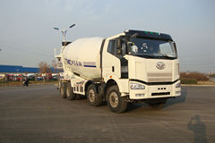 解放 J6P 370马力 8X4 混凝土搅拌车(中集牌)(ZJV5315GJBLYCA)