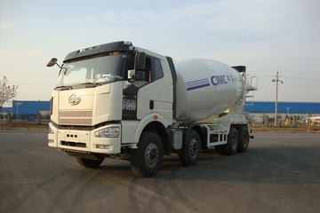 解放 J6P 370马力 8X4 混凝土搅拌车(中集牌)(ZJV5315GJBLYCA)