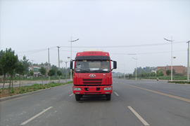 一汽解放底盘&nbsp;粉粒物料运输车外观图片