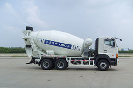 广汽日野底盘&nbsp;混凝土搅拌车外观                                                图片