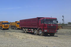 陕汽 德龙F3000重卡 380马力 8X4 7.6米自卸车(SX3315DT366)