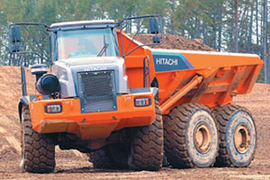 铰接式卡车&nbsp;铰接式卡车外观                                                图片