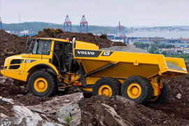 铰接式卡车&nbsp;铰接式卡车外观                                                图片