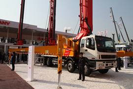 五十铃底盘&nbsp;泵车外观                                                图片