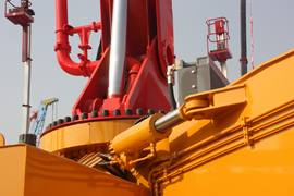 徐工--奔驰底盘 泵车&nbsp;泵车上装                                                图片