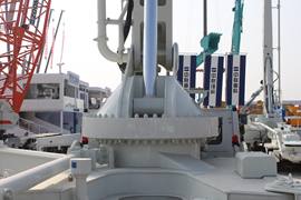 奔驰底盘 泵车&nbsp;泵车上装                                                图片