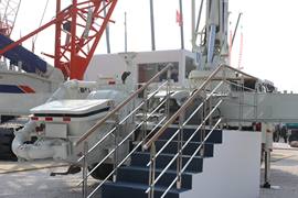 五十铃底盘 泵车&nbsp;泵车外观                                                图片