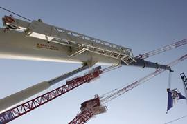 汽车起重机 吊车&nbsp;吊车上装                                                图片