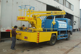 东风商用车底盘&nbsp;洒水车/喷洒车外观图片
