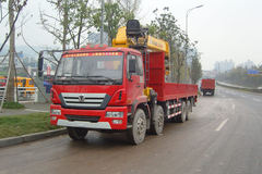 徐工 瑞龙 270马力 8X4 随吊车(徐工牌)(XZJ5311JSQX)