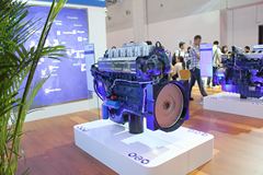 潍柴WP12NG380E40 380马力 12L 国四 天然气发动机