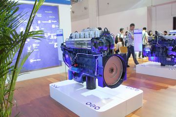 潍柴WP12NG350E50 350马力 12L 国五 天然气发动机