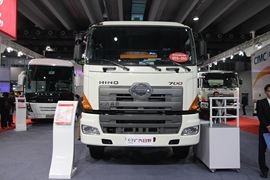 广汽日野底盘&nbsp;混凝土搅拌车外观                                                图片