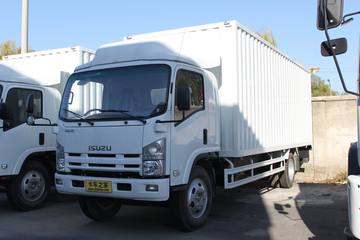 庆铃 700P系列中卡 175马力 4X2 5.5米排半厢式载货车(QL5090XTLAR)
