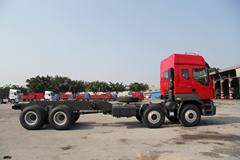 东风柳汽 霸龙重卡 340马力 8X4 8.2米自卸车(底盘)