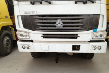 重汽豪沃(HOWO)底盘&nbsp;混凝土搅拌车外观                                                图片