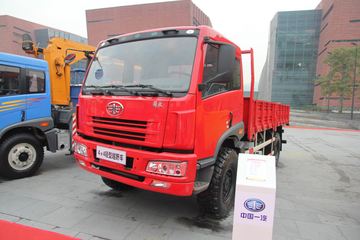 一汽解放 悍威J5M重卡 180马力 4X4 排半栏板载货车(CA2120P7K2T5A70E3)