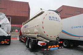 解放J6P&nbsp;粉粒物料运输车外观图片