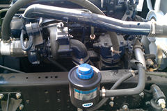 重汽HOWO 悍将 115马力 4.8米排半栏板载货车(ZZ1087D3814C180)