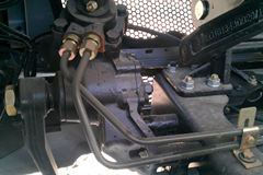 重汽HOWO 悍将 115马力 4.8米排半栏板载货车(ZZ1087D3814C180)