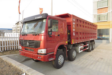 中国重汽 HOWO重卡 336马力 8X4 8米自卸车(ZZ3317N4267C1)