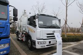 悍威J5M&nbsp;垃圾运输车外观图片