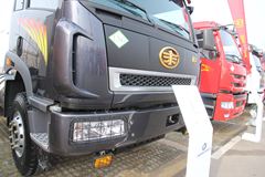 青岛解放 新大威重卡 350马力 6X4 5.4米LNG自卸车(CA3256P2K2T1NA80)