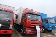 一汽解放 骏威(J5K) 260马力 8X4 冷藏车(冰凌方)(QYK5310XLC)