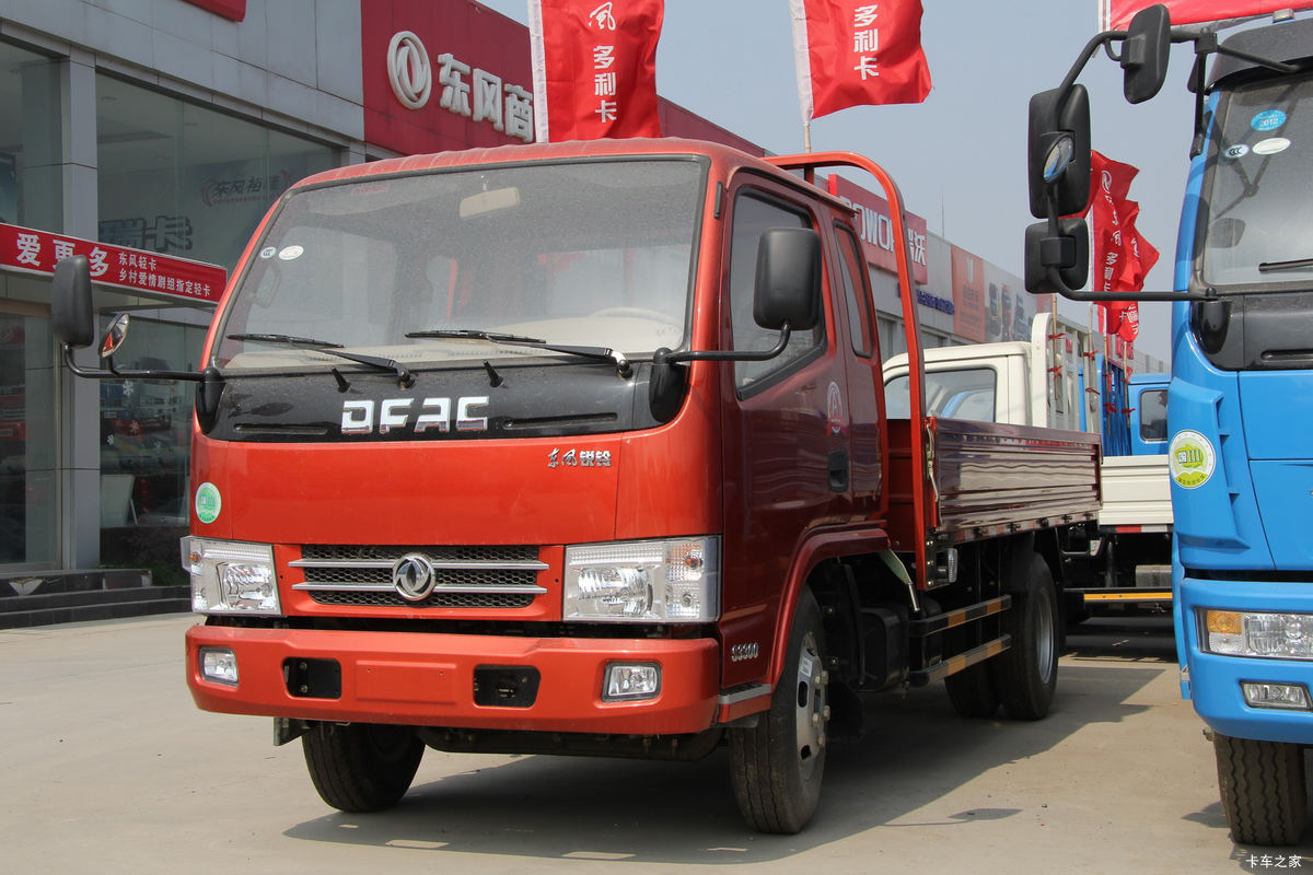 东风 凯普特E300 130马力 4.172米排半栏板轻卡