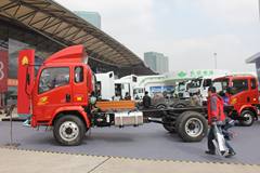 中国重汽HOWO 统帅 168马力 3800轴距轻卡底盘(ZZ1127G3815D1)