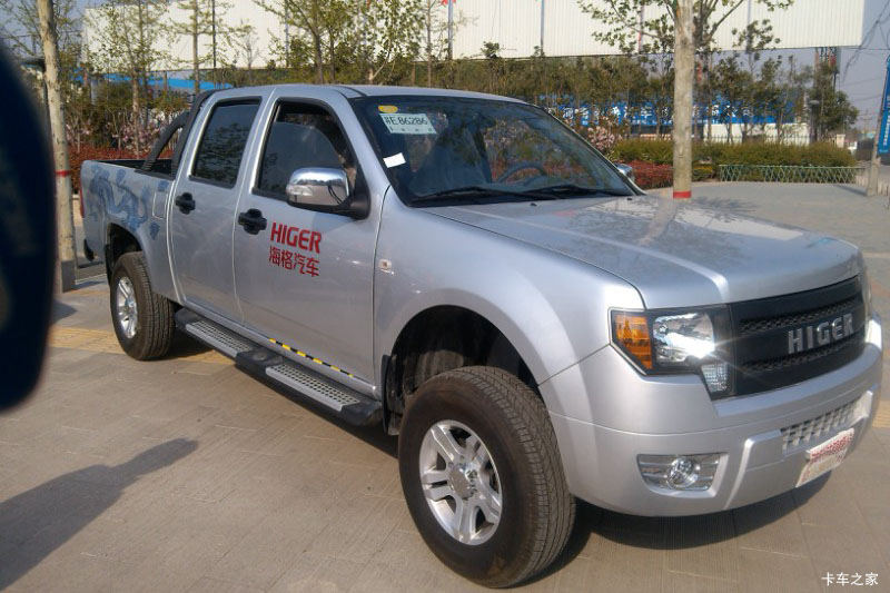 海格 龙威 经典版 2013款 四驱 2.5L柴油 大双排皮卡