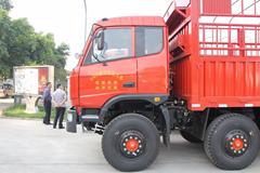 东风南充 龙腾重卡 230马力 6X2 9.6米LNG仓栅式载货车 (EQ1252GN1-30)