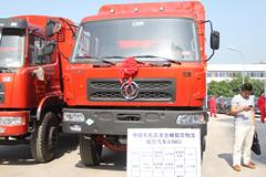 东风南充 龙腾重卡 230马力 6X2 9.6米LNG仓栅式载货车 (EQ1252GN1-30)
