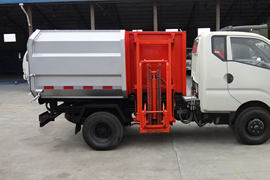 时代底盘&nbsp;垃圾运输车外观图片