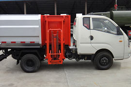 时代底盘&nbsp;垃圾运输车外观图片