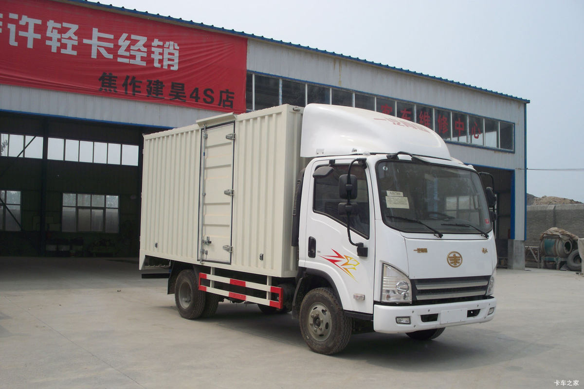 解放 虎V 120马力 4.2米单排厢式轻卡