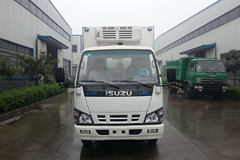 庆铃 600P轻卡 130马力 4X2 排半冷藏车(QL5070XLCHKHR)
