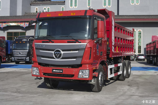 福田 欧曼GTL 9系重卡 340马力 6X4 5.8米自卸车(BJ3259DLPKE-AA)
