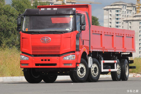 解放 J6P重卡 370马力 8X4 8米自卸车(CA3310P66K24L6BT4E)