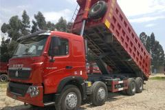 中国重汽 HOWO-T7H重卡 390马力 8X4 7.3米自卸车(ZZ3317V356HC1)