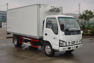 庆铃 五十铃600P 120马力 4X2 冷藏车(康飞牌)(KFT5073XLC40)