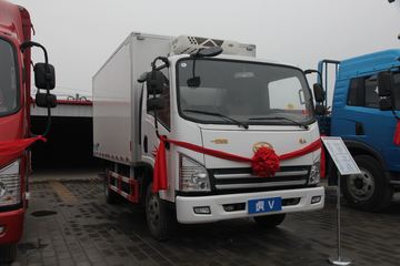 一汽解放轻卡底盘&nbsp;冷藏车外观图片