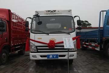 一汽解放轻卡底盘&nbsp;冷藏车外观图片