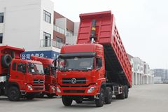东风商用车 大力神重卡 385马力 8X4 7.8米自卸车(高顶)(DFL3318A12)