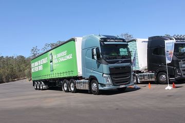 沃尔沃新FH&nbsp;牵引车外观                                                图片