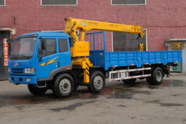 解放底盘&nbsp;随车吊外观图片